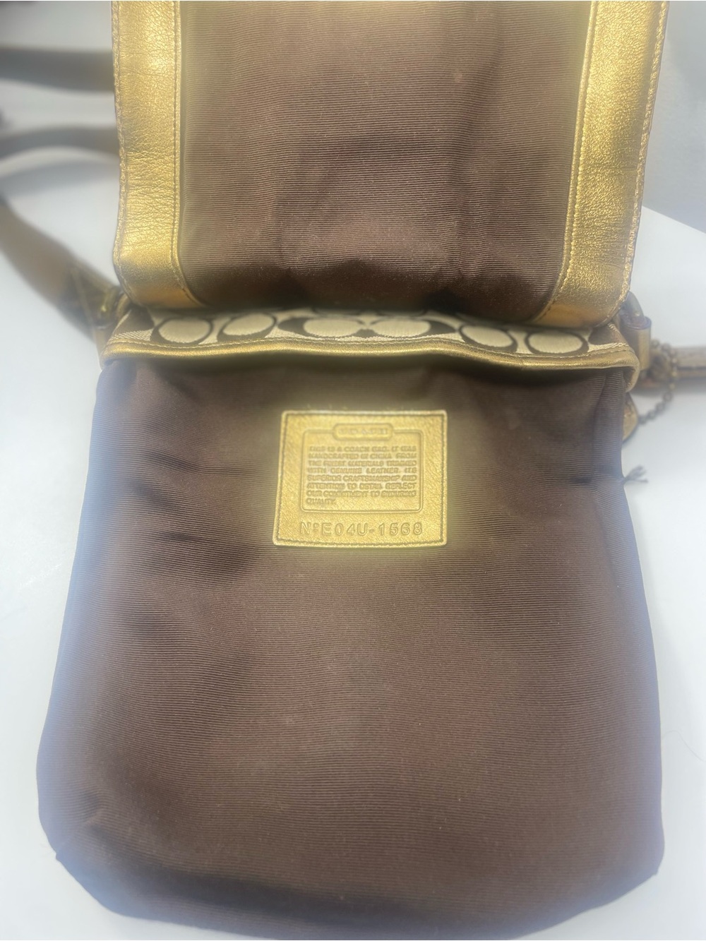 Coach Vintage Special Edition Legacy Canvas & Suede Crossbody RARE - Picture 9 of 16